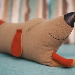 Шьем диванную игрушку-подушку