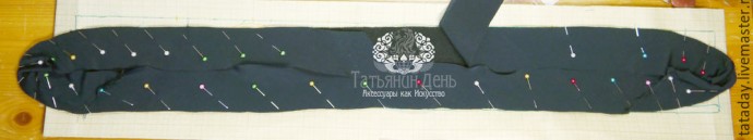 Создаем пояс с бисерной вышивкой: часть 1