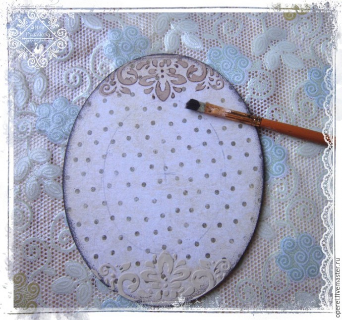 Создаем винтажное декоративное панно: часть 2 Создаем винтажное декоративное панно: часть 2