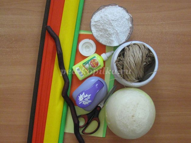 Топиарий из гофрированной бумаги: часть 1