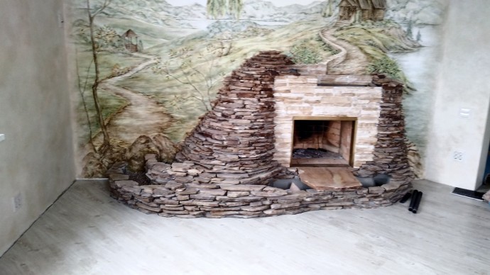 Фальш-камин своими руками