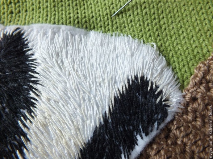 Преображаем вязаный джемпер очаровательной пандочкой: часть 2 Преображаем вязаный джемпер очаровательной пандочкой: часть 2