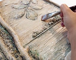 ​Панно с использованием природных материалов