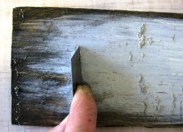 ​Состаренный фон под вживление лазерной распечатки: мастер-класс, часть 2