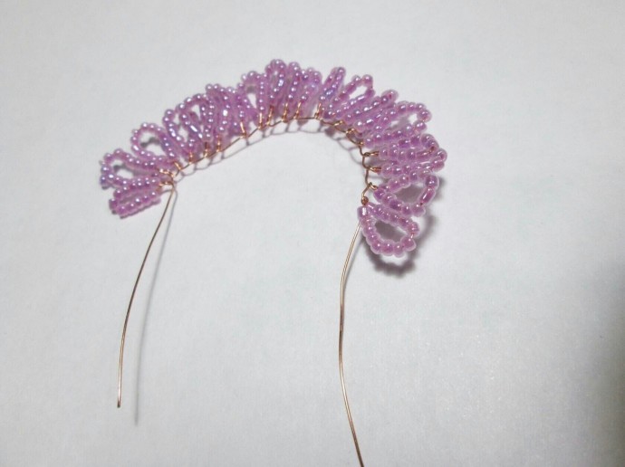 Цветочки из бисера