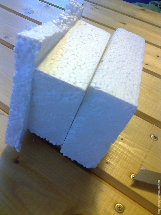 Делаем топиарий с золотыми орешками