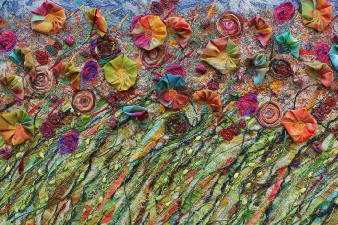 ​Создание текстильных картин