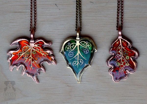 ​Украшения из проволоки и эпоксидной смолы