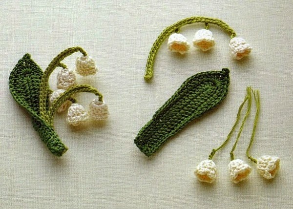 ​Вяжем прелестные цветочки крючком