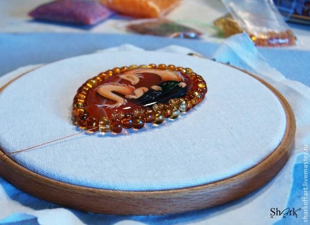 Плетем оправу для неудобных камешков Плетем оправу для неудобных камешков