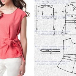 ​Моделируем блузки к празднику