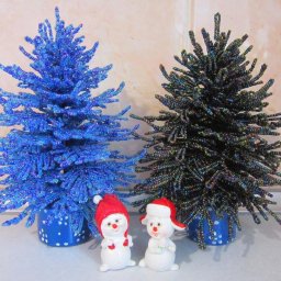 Новогодняя ёлочка из бисера