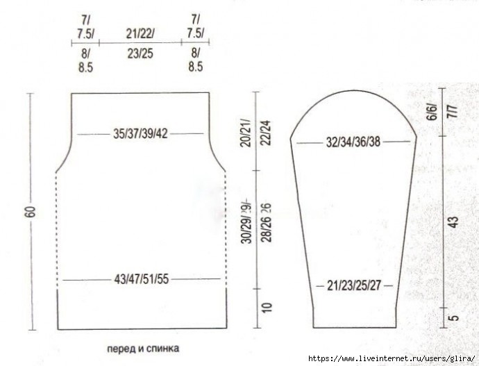 ​Солнечный джемпер спицами