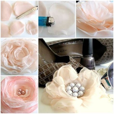 ​Создание тканевых цветов