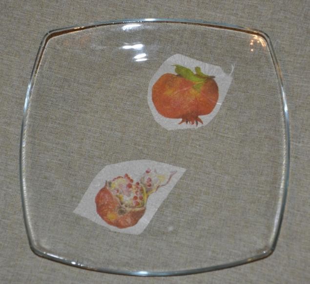 ​Блюдо "Цвет граната"