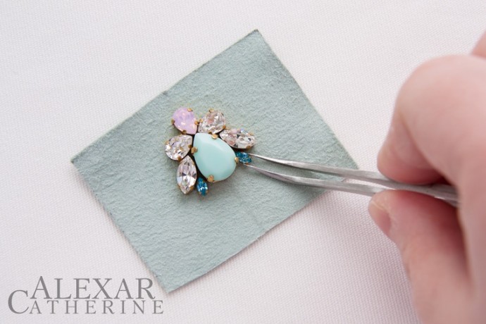 ​Колье "Бегущая по волнам": часть 1