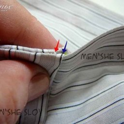 Рубашечный воротник на стойке