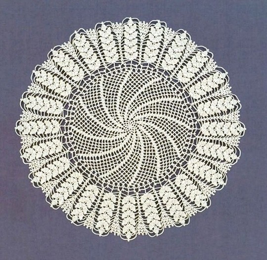 Салфетка с колосками Салфетка с колосками