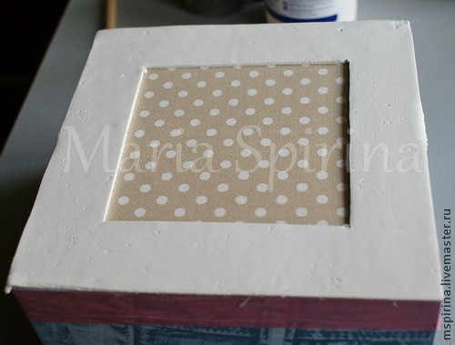 Декорирование шкатулки а-ля бохо: часть 2