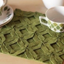 Подставка под горячее из фетра