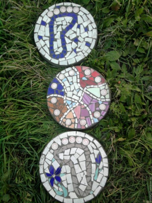 ​Мозаика для дачных дорожек: часть 3