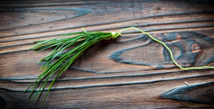 ​Подставка под горячее из хвои