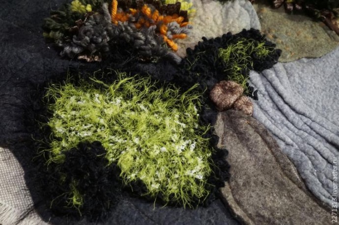 ​Шьем уютный коврик "Лесная полянка": часть 4