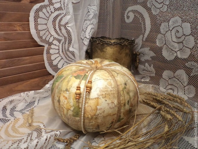 ​Вторая жизнь прошлогодней тыквы: часть 2