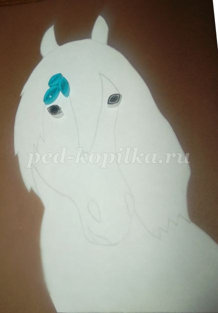 ​Делаем лошадку в технике квиллинга: мастер-класс, часть 2