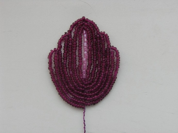 Ирисы из бисера