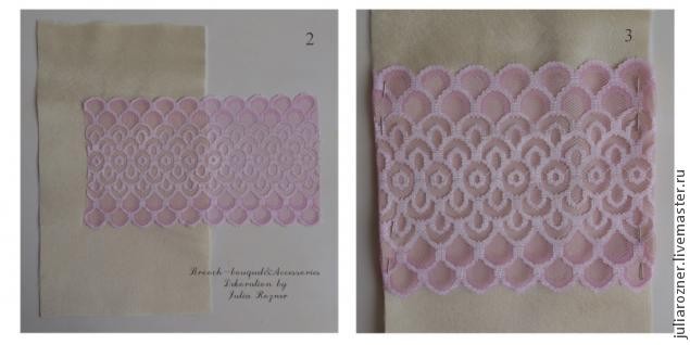 Изготовление подушечки для колец