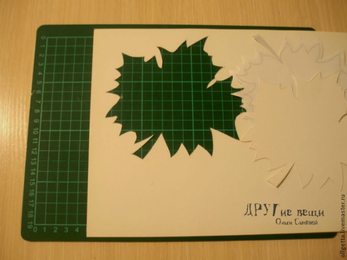 Декорирование панно "Счастливая осень": часть 1