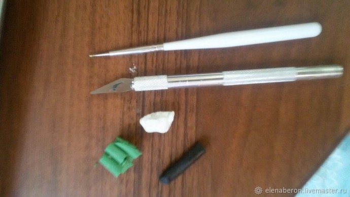 Мастерим брелок "Кот Мяукала": часть 1