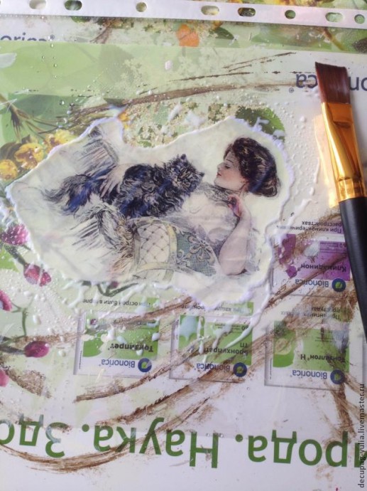 ​Создаём настенные часы в стиле шебби шик: часть 1