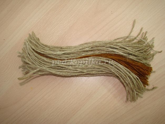 Сувенирная кукла из шпагата: часть 1 Сувенирная кукла из шпагата: часть 1