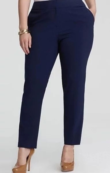 Узкие брючки на 54 размер за один вечер