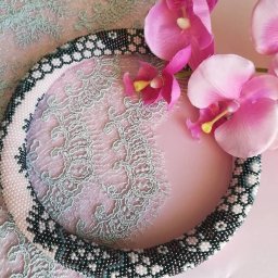 ​Жгут с кружевным узором