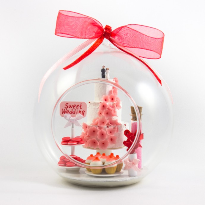 ​Мастерим сладкий свадебный стол в миниатюре: часть 4