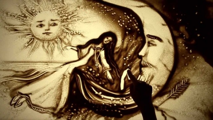 ​Песочная анимация