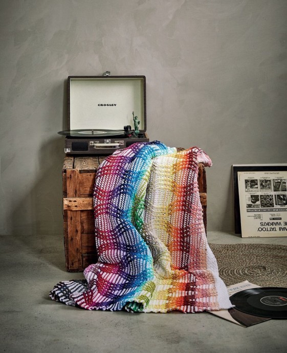 Уютный осенний плед