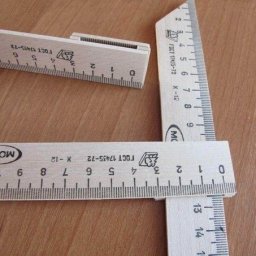 ​Изготовление угловой линейки для шитья