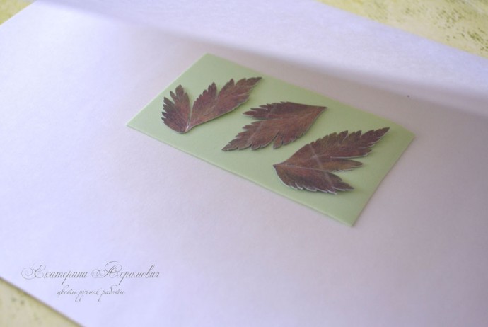 Создаем цветок "Ветреница дубравная" из фоамирана: мастер-класс, часть 3