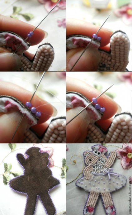 Создаём подвеску для сумки "Мечты о балете" Создаём подвеску для сумки "Мечты о балете"