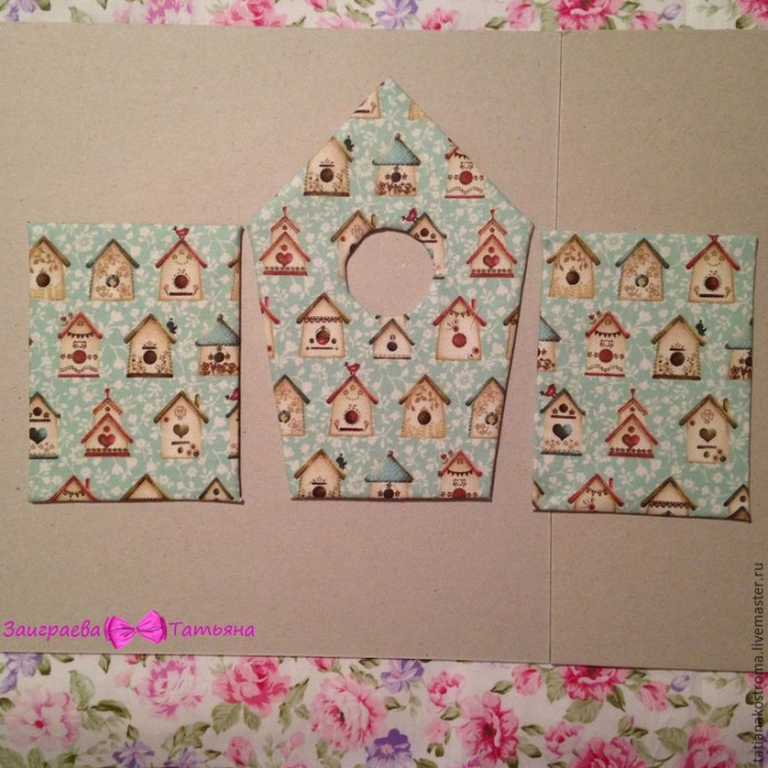 Делаем декоративный скворечник с гнездом и птичкой: часть 2 Делаем декоративный скворечник с гнездом и птичкой: часть 2