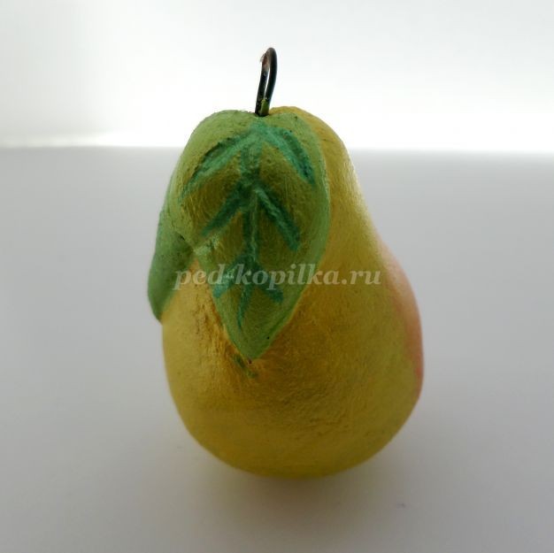 Ёлочная игрушка "Груша": часть 2 Ёлочная игрушка "Груша": часть 2