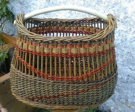 ​Уникальное плетение из лозы