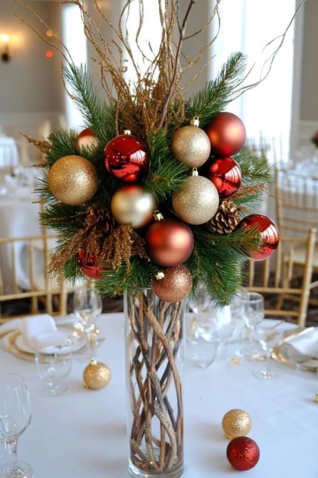 Идеи красивого новогоднего декора