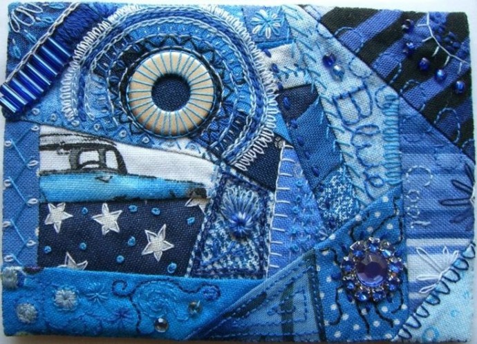 ​Пэчворк в стиле "джинсовый микс"