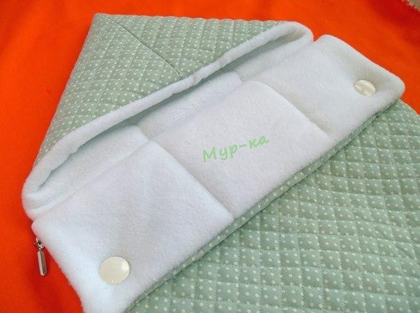 Шьём конверт для прогулок и на выписку