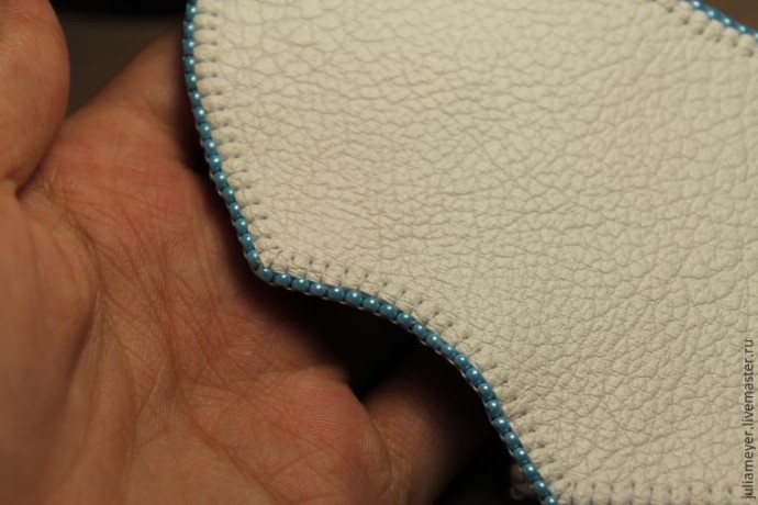 ​Вышиваем шикарное колье "Зазеркалье": часть 4